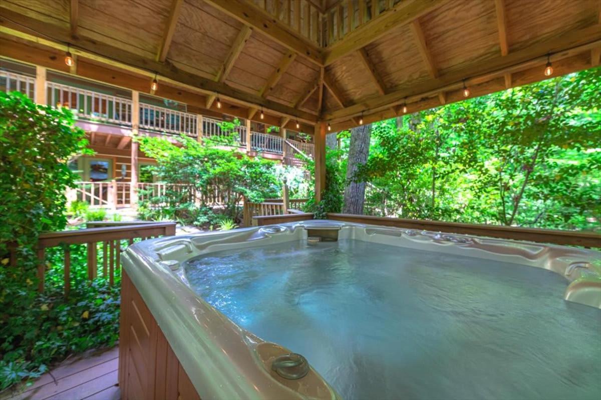 Waterfront Mountain Cabin With Hot Tub Villa Blue Ridge Exterior photo