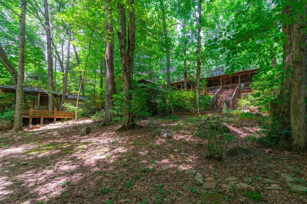 Waterfront Mountain Cabin With Hot Tub Villa Blue Ridge Exterior photo
