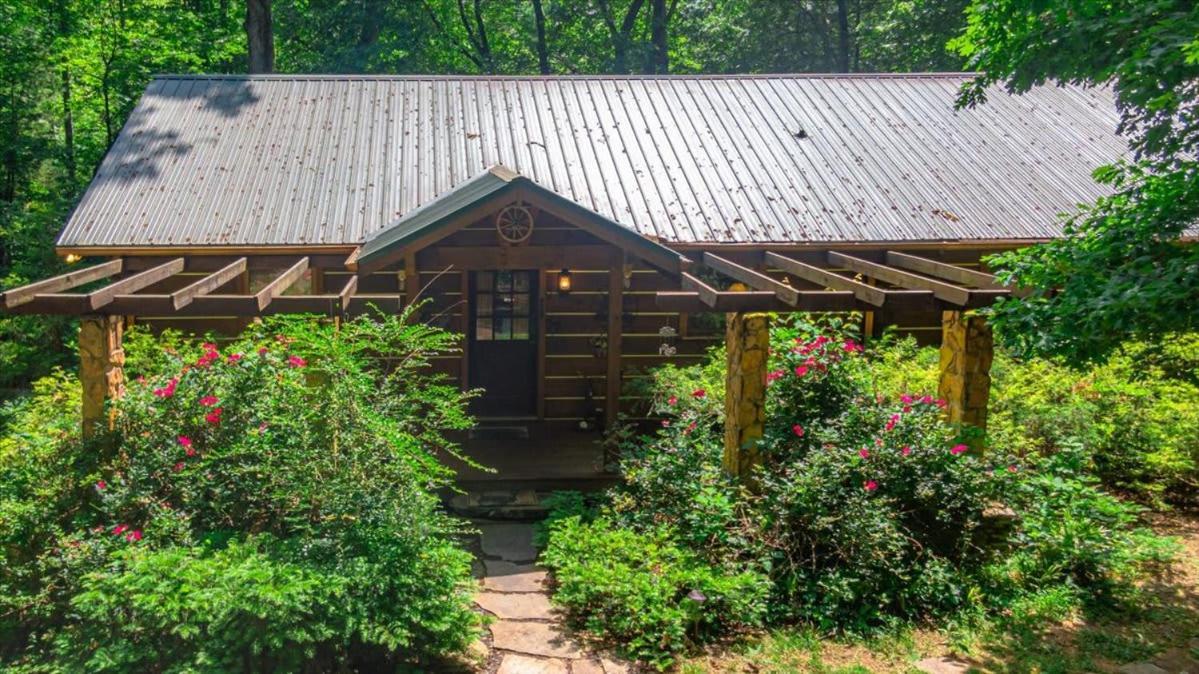 Waterfront Mountain Cabin With Hot Tub Villa Blue Ridge Exterior photo