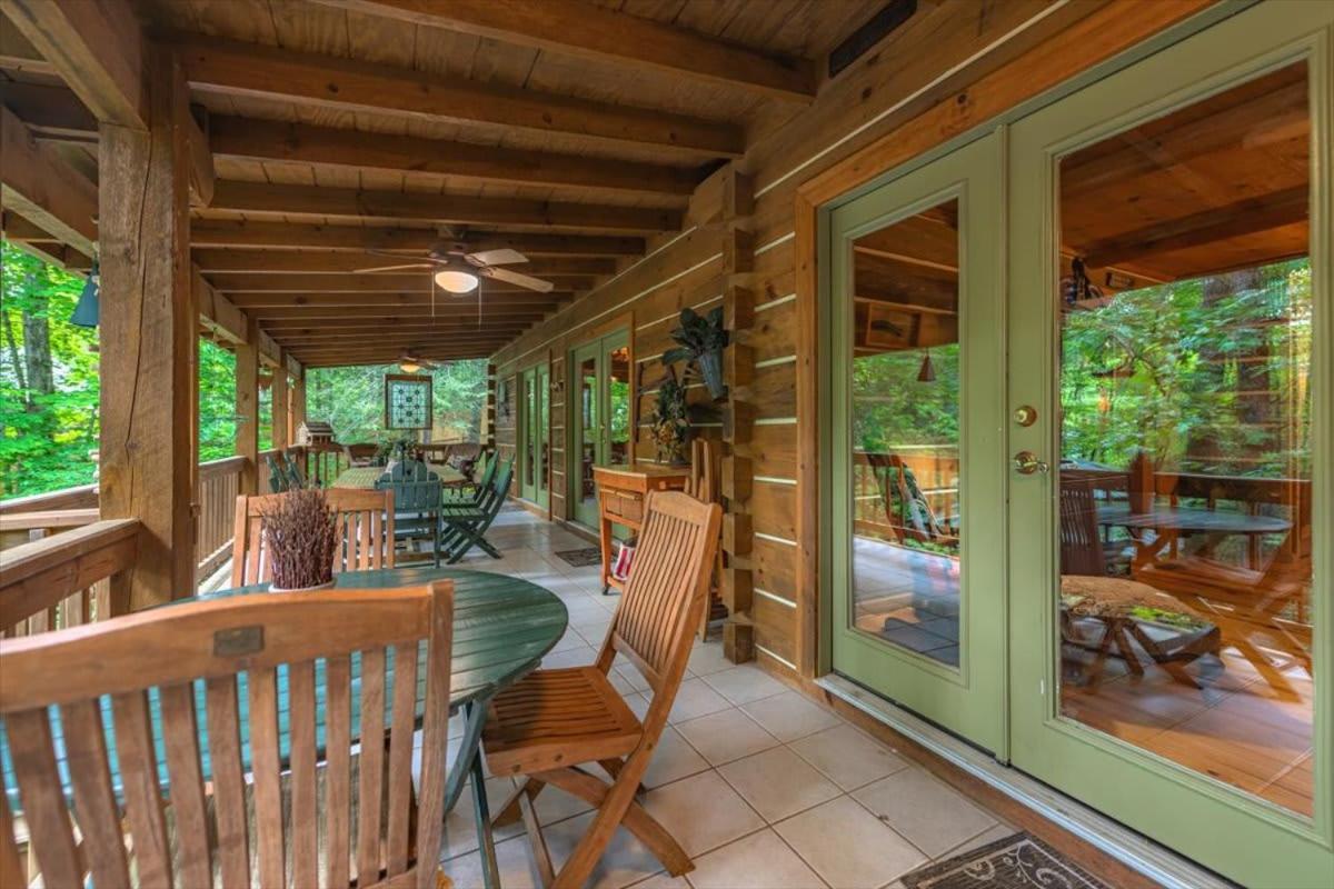 Waterfront Mountain Cabin With Hot Tub Villa Blue Ridge Exterior photo