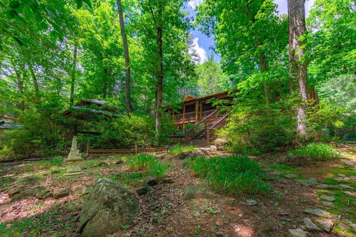 Waterfront Mountain Cabin With Hot Tub Villa Blue Ridge Exterior photo