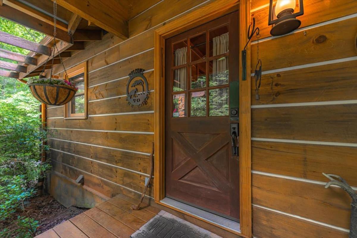 Waterfront Mountain Cabin With Hot Tub Villa Blue Ridge Exterior photo